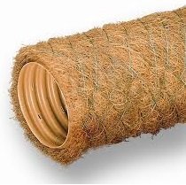 дренажная труба с фильтром из кокосового волокна
