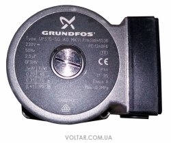 Циркуляційний насос Grundfos UPS15-50 для котлів Immergas, Saunier Duval, Beretta, Vaillant
