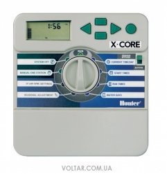 Контролер для керування 6-ма зонами поливу Hunter X-Core 601i-E (внутрішній)