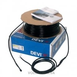 DEVI DEVIsafe 20T (230В) двожильний нагрівальний кабель