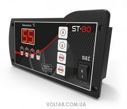 Tech ST-80 контроллер для твердотопливного котла с автоматической подачей