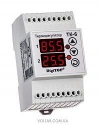 DigiTOP ТК-6 двухканальный электронный терморегулятор