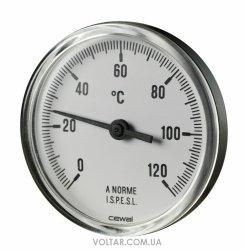 Cewal PST 40 P термометр биметаллический аксиальный