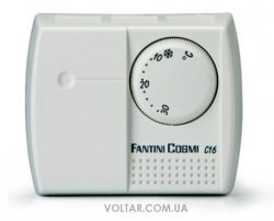 Fantini Cosmi C16 механический комнатный термостат