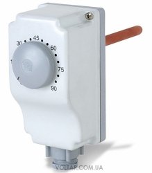 Afriso 7P1/TG 100 mm термостат регулируемый: 0–90°С 