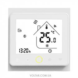Безпровідний терморегулятор для електро та водяної теплої підлоги Tervix Pro Line WiFi Thermostat