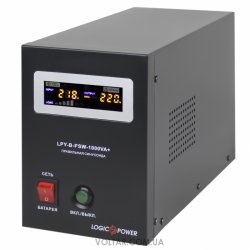 Источник бесперебойного питания LogicPower 12V LPY-B-PSW-1000VA+(700Вт) 10A/20A