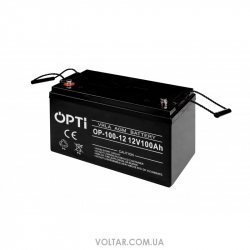 Аккумуляторная батарея OPTI AGM 12V 100Ah