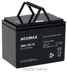 Акумулятор ACUMAX AGM AML 80-12 12V 80 AH