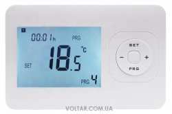 Бездротовий кімнатний термостат Tervix Pro Line ZigBee Wireless, нагрівання/охолодження