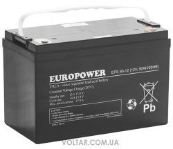 Акумулятор AGM EUROPOWER EPS 12V 90 AH