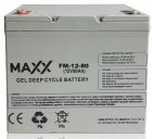 Акумулятор MAXX гелевий FM-12-80 80AH 12V