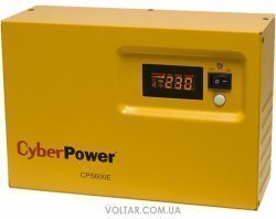 Джерело безперебійного живлення (ДБЖ) CyberPower CPS600E 600ВА 420ВТ чиста синусоїда