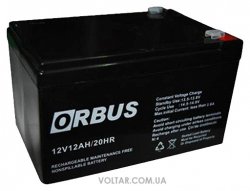 Аккумулятор ORBUS AGM ORB12120 12V 12AH