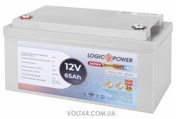 Акумулятор LogicPower гелевий LPN-GL 12V - 65 Ah (JAPAN) Premium