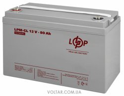 Аккумулятор LogicPower гелевый LPM-GL 12V - 80 Ah