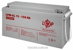 Акумулятор LogicPower гелевий LPM-GL 12V - 150 Ah