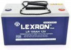 Акумулятор LEXRON LR-DCK-12-105 Carbon-Gel 12V 105AH