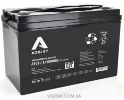 Аккумулятор Azbist Super GEL ASGEL-121000M8 12V 100AH