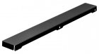 Решетка Capricorn PLAIN BLACK для трапа-лотка полированная черная