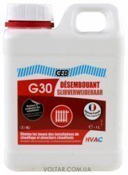 Засіб для промивання систем опалення GEB G30 Desembouant 1 л