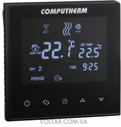 Термостат Computherm E300FC программируемый цифровой Wi-Fi, для фанкойлов
