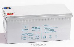 Аккумуляторная батарея Axioma Energy AX-GEL-200, 12V 200AH