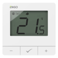 Інтернет терморегулятор ENGO CONTROLS E20WBATZB ZigBee/868 МГц, battery, white
