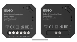 Беспроводное реле ENGO CONTROLS ETR868 с радиоуправлением 868 МГц, 230 В