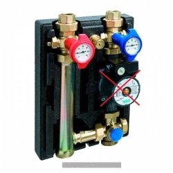 Насосная регулирующая группа Watts KLS для твердотопливных котлов без насоса