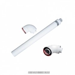 Комплект коаксиального дымохода Ferroli для турбокотлов (Ø60/100 мм)