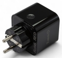 Умная WiFi розетка Tervix Pro Line WiFi Socket Black (421420)