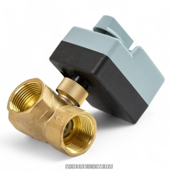 3-ходовой шаровой клапан н/з с электроприводом Tervix Pro Line ORC 3-way