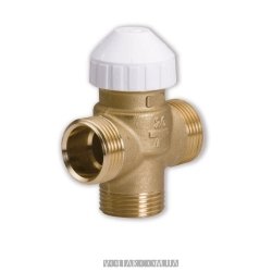 Клапан для фанкойлов Watts ZV3131 1/2НР трехходовой латунный зональный