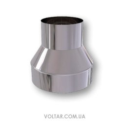 Вершинка конусная двустенная термоизолированная 0.5 мм (AISI-304)