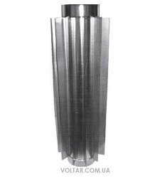 Радіатор димохідний 0.6 мм (AISI-316)