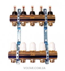 Группа коллекторов с расходомерами Aqua-World XF129