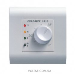 Кімнатний терморегулятор для теплих підлог Euroster 1316