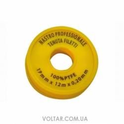Фум-лента NASTRO PROFESSIONALE TENUTA FILETTI (12m*19mm*0.20 mm)