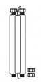 Труба Vaillant для солнечных коллекторов «две в одной» DN20 x 15м