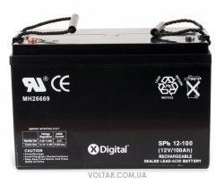 X-Digital SPb 12-100 акумуляторна батарея