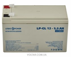LogicPower LP-GL 12-9 AH акумулятор гелевий