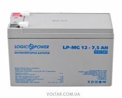 LogicPower LP-MG 12-7,5 AH акумулятор мультигелевий