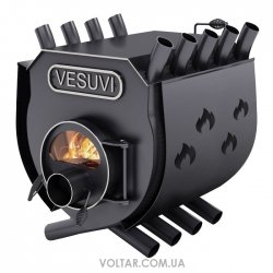 Vesuvi 02 опалювально-варильна піч булерьян (скло + перфорація)