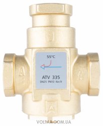 Afriso ATV 335 Rp 1” 55°C 3-ходовой термосмесительный клапан